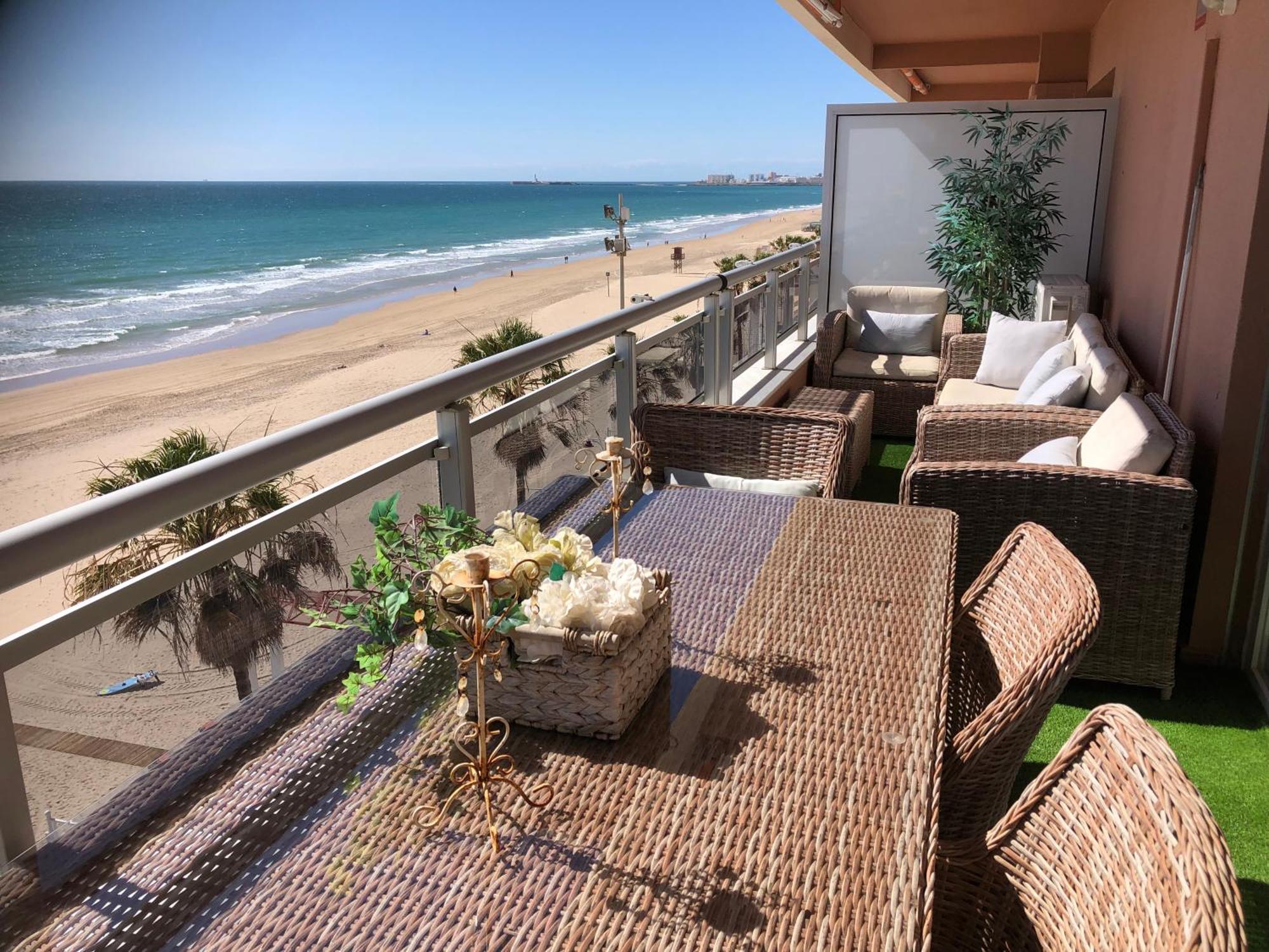 Luxury Oceanfront Triplex In Cadiz Apartment Ngoại thất bức ảnh